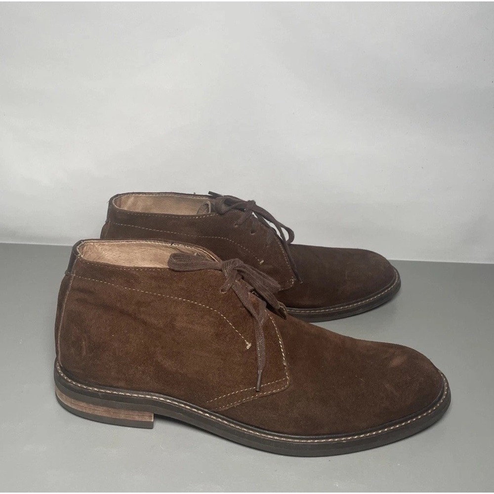 1901 Men's Suede Chukka Boots Size 11M Brown